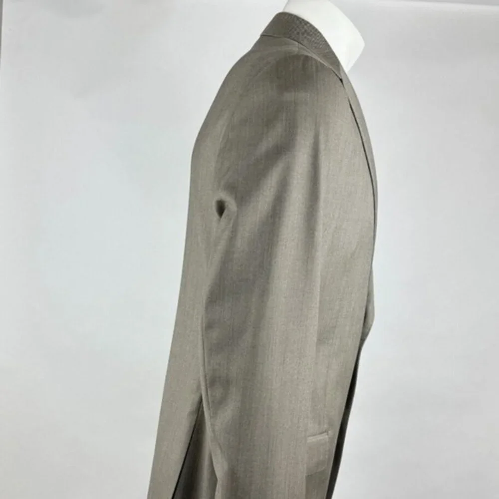 J Hilburn Guabello Wool Custom Sport Coat 2pc Blazer Pants Suit Mens 42 EUC $898